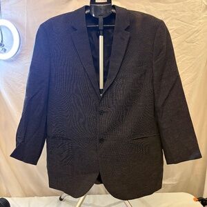 H&M Blazer Men's Grey Marzotto Fabric Sport Coat 2 Button Suit Jacket No Size
